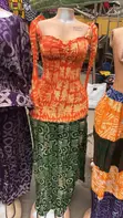Beautiful Adire Dresses - Women's Classic Style - 1