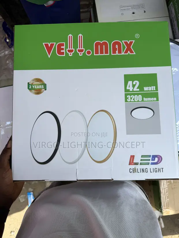Vellmax 42W LED Ceiling Light - 3200 Lumens - 1