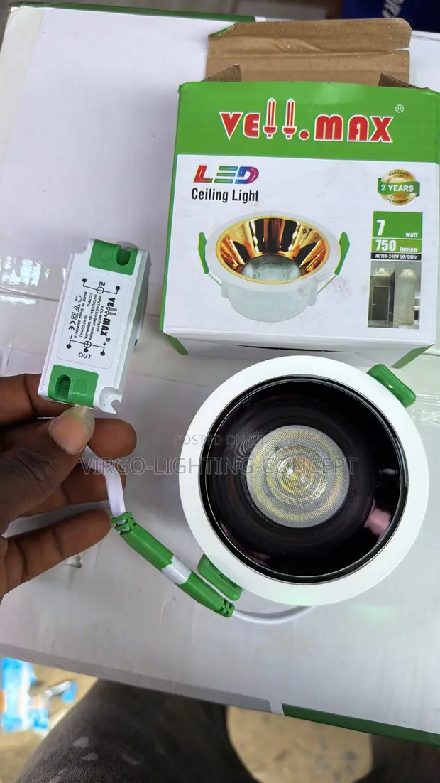 Vellmax 7-Watt LED COB Ceiling Spot Light - 1