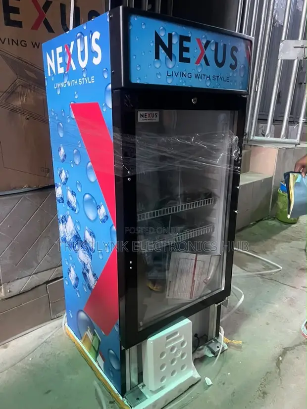 Nexus NX301 301L Upright Showcase Fridge - 1