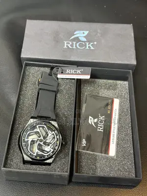 Rick Luxury Spinning Wheel Analog Quartz Men's Watch