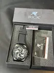 Rick Luxury Spinning Wheel Analog Quartz Men's Watch - 2