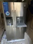 Midea 500L Side-by-Side Refrigerator with Water Dispenser & Wine Bar - 2
