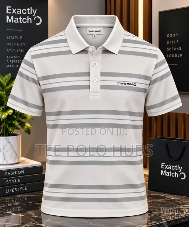 Premium Men's Polo Shirt - 100% Cotton - 1