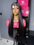 22" SDD Bone Straight Wig tare da 2x6 Closure, 200g - 3