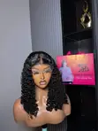 16" SDD French Curl Wig with 5x5 Closure, 200g - 2