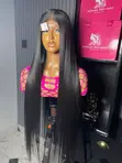 30" SDD Bone Straight Wig with 2x6 Closure, 300g - 2