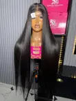 30" SDD Bone Straight Wig with 2x6 Closure, 300g - 3
