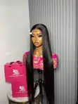 30" SDD Bone Straight Wig with 2x6 Closure, 200g - 2