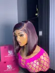 10" SDD Bone Straight Wig with 5x5 Closure Mini Frontal, 200g - 1