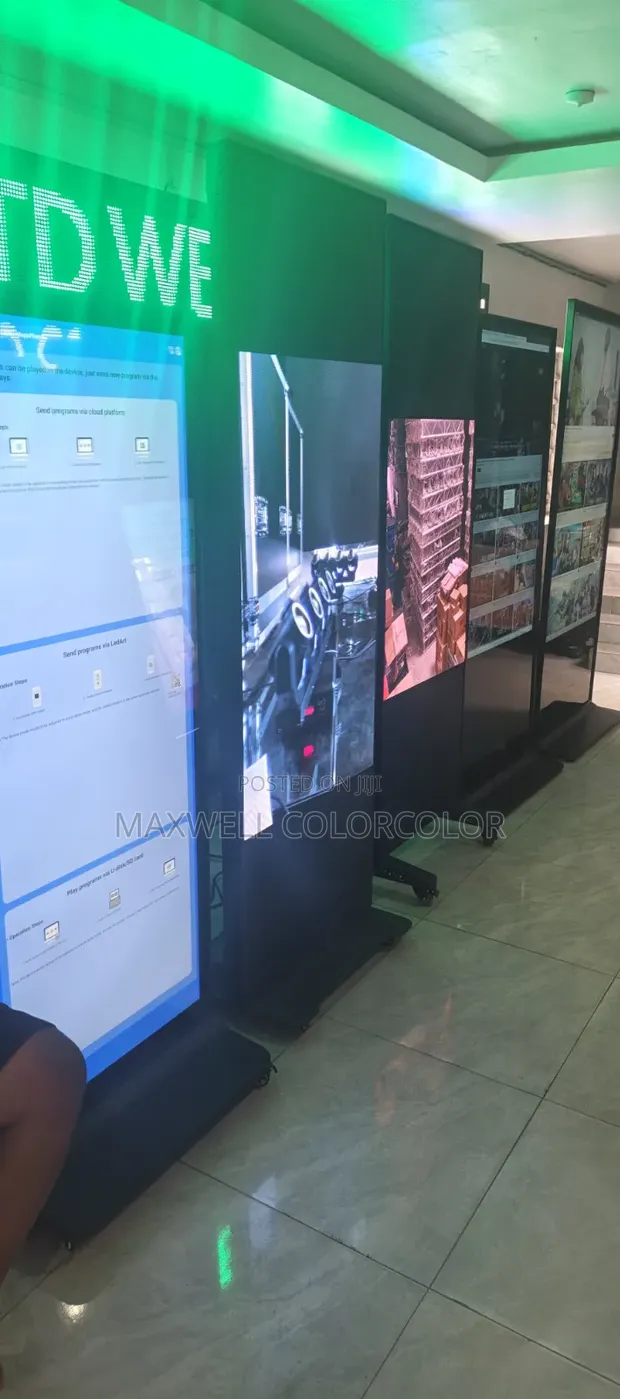 Babban Ingancin LCD Android Tsaye Dijital Signage Screen - 1