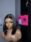 10" SDD Bone Straight Wig with 5x5 Closure, 200g - 2