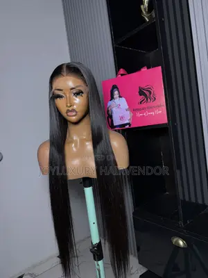 28" SDD Bone Straight Wig with 6x6 Closure, 300g