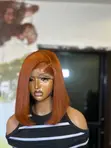 10" SDD Light Cajun Brown Bone Straight Wig with 5x5 Closure - 3
