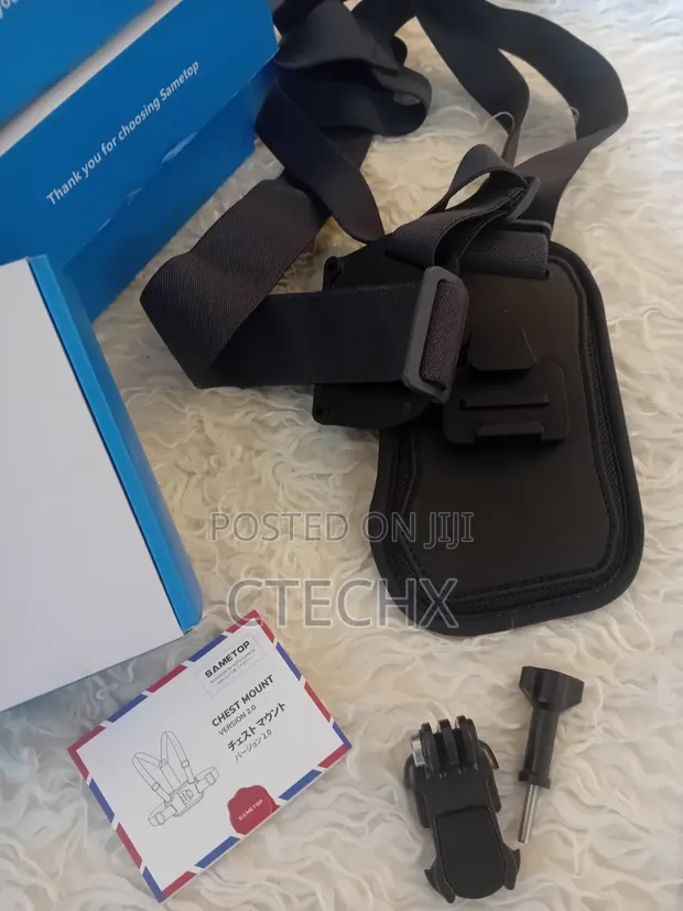 Sametop Chest Mount Harness for GoPro DJI Osmo Action Cameras - 1