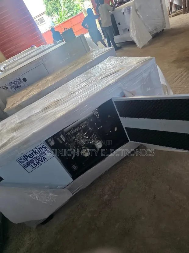 Brand New 15kVA Perkins Diesel Soundproof Generator - 1