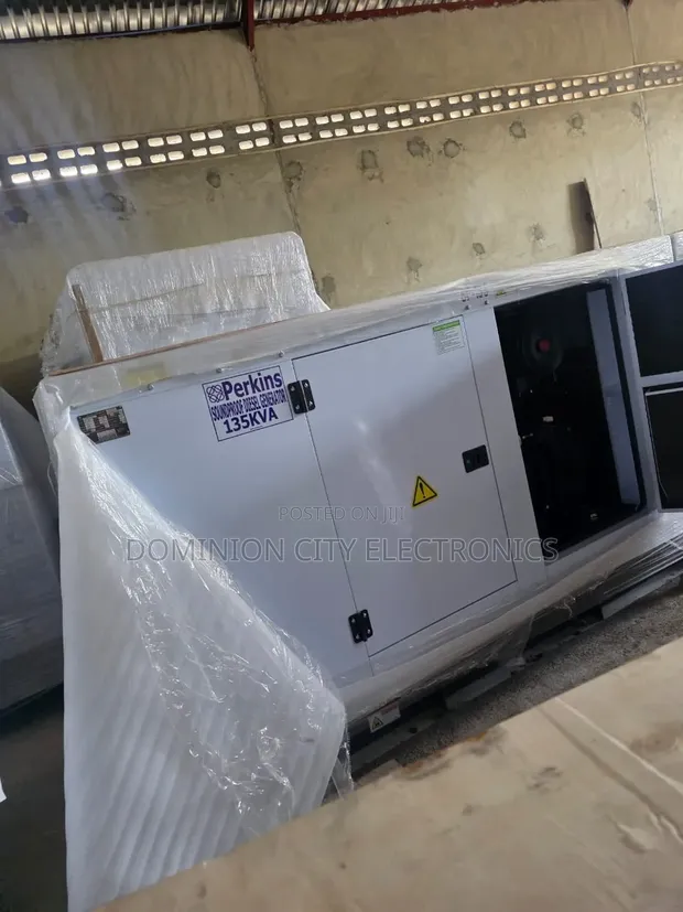 Perkins Diesel Soundproof Generator SP135KVA - 135kVA, Brand New - 1