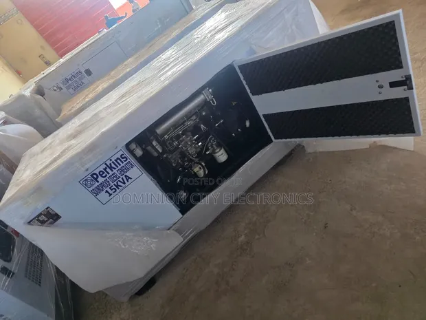 Sabon Perkins SP15KVA Diesel Soundproof Generator - 1