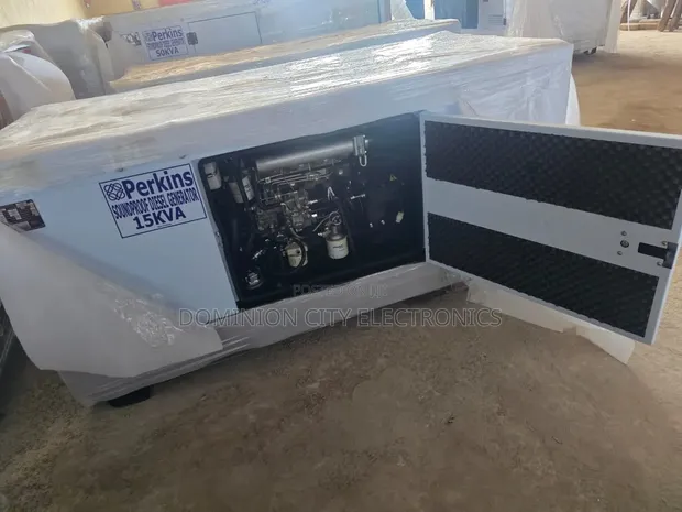 Perkins Diesel Soundproof Generator SP15KVA (100% Copper) - 1