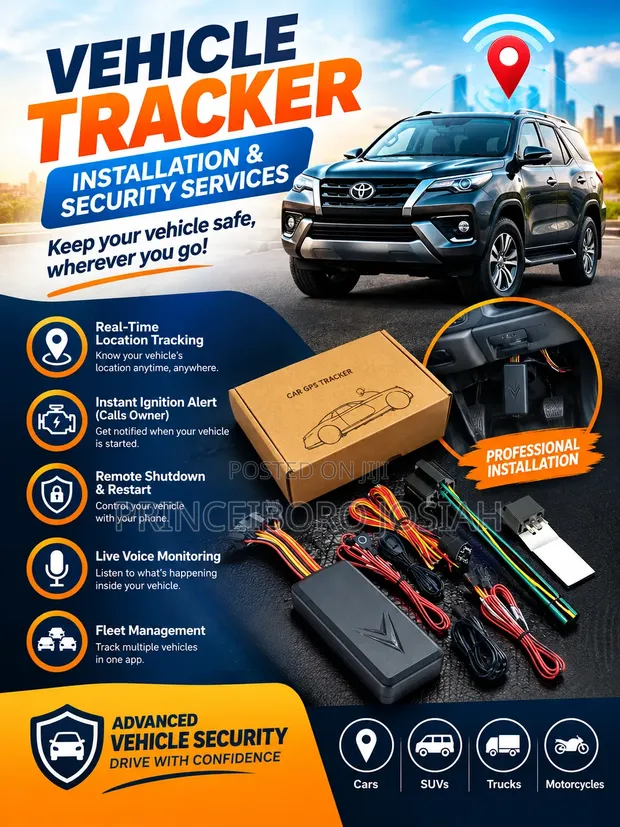 Professional GPS Car Tracker Installation | Real-Time Vehicle Tracking - 1