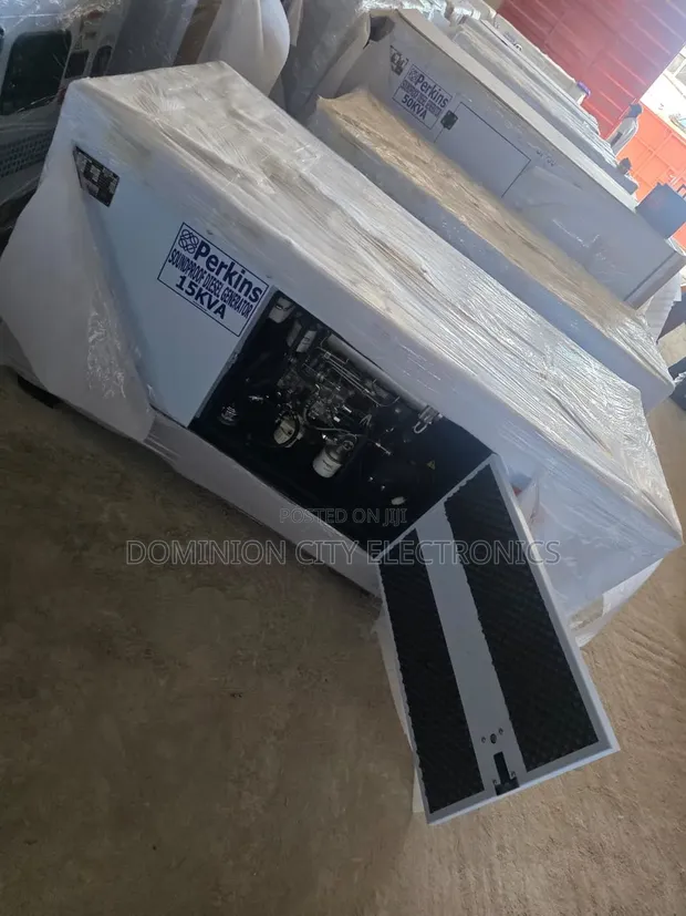 15kVA Perkins Diesel Soundproof Generator - 2-Year Warranty - 1