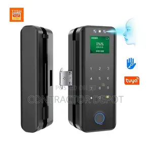Smart Door Lock: Face, Fingerprint, Card, Keypad, App