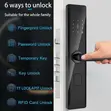 TTlock Smart Digital Door Lock with Fingerprint, Password, Card & Key - 3