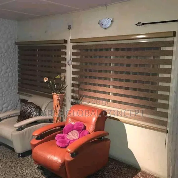 Brown Day and Night Blinds - 1