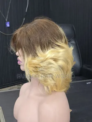 SDD Fringe Flip Bounce Wig - T/Blonde