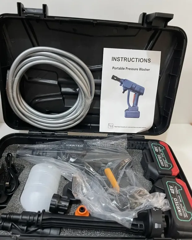 KRTED 48V Cordless Portable Pressure Washer - 1
