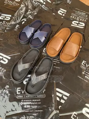 Everstep Men's Leather Slides