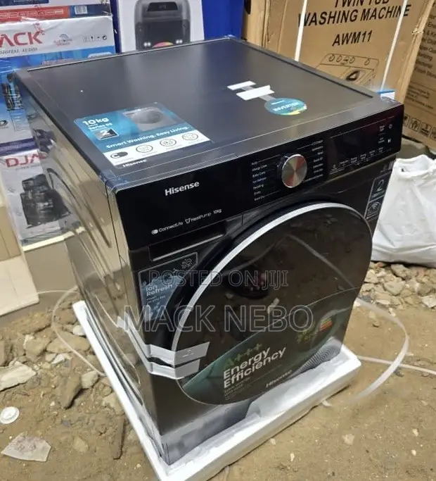 Original Hisense Washing Machine 10.5KG Front Load - 1