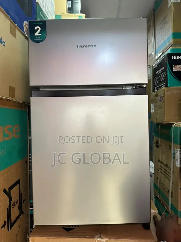 Original Hisense Table Top Refrigerator - Double Doors - 1