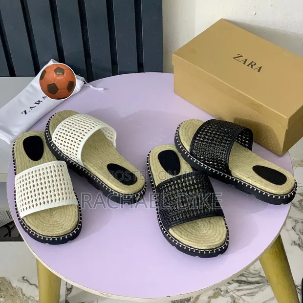 Zara Luxury Men's Leather Slippers - 1
