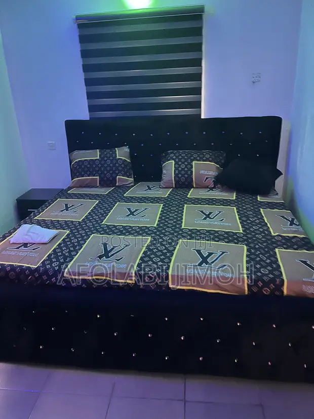 Vitafoam Grand Mattress with Bed Frame and Bedside Table - 1