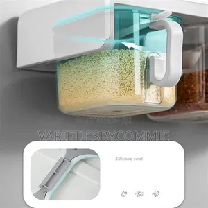 GE Wall-Mounted Multi-Compartment Seasoning Storage Box Set