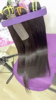 Human Hair Bone Straight Bundles & Wigs - 1