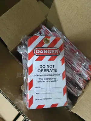 Brand New Safety Tag