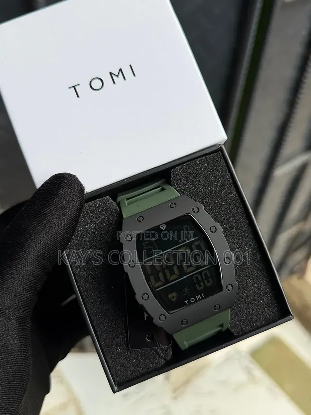Tomi Wrist Watch - Rubber Band - 1