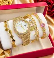 Luxury Ladies Watch Set - White Ceramic Case - 1
