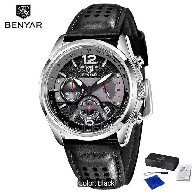 Benyar Chronograph Watch - Brand New - 1