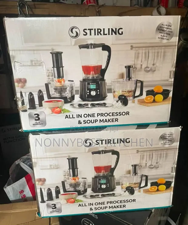Stirling All-in-One Soup Maker & Food Processor - 1