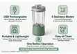 Portable Rechargeable Blender - 6 Blades - 2