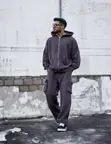City Quality Zipped Hoodie with Joggers Pant - 1