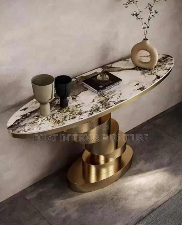 Console Table with Holder Base - Brand New - 1