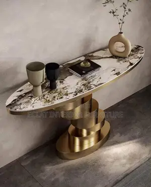 Console Table with Holder Base - Brand New