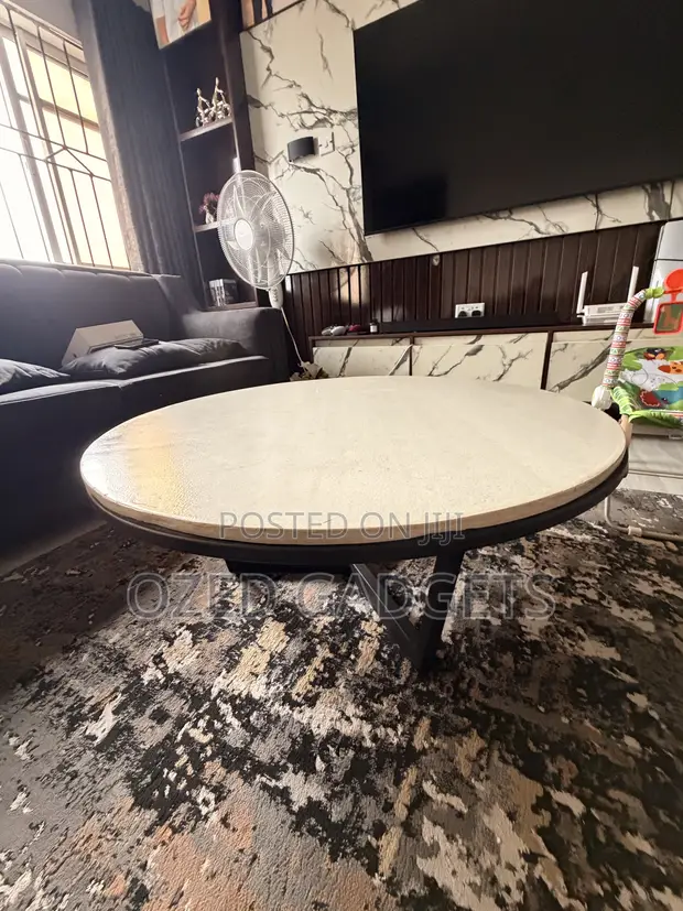 Home Interiors Center Table and Side Stool - 1