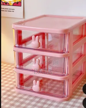 Three-Layered Mini Storage Organizer