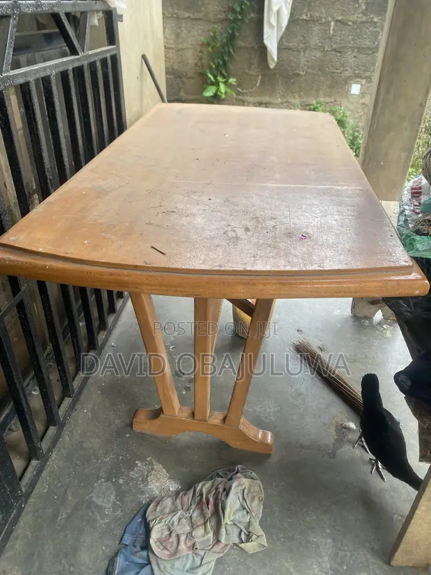 Home Interiors Wooden Dining Set (6 Chairs) - 1