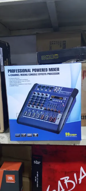 Yamaha Mixer Mai Ƙarfi - Tashoshi 4